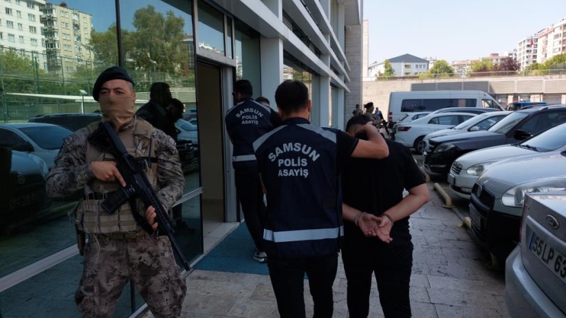 Samsun'da 6 kişinin yaralandığı silahlı çatışmayla ilgili 8 kişi adliyeye sevk edildi