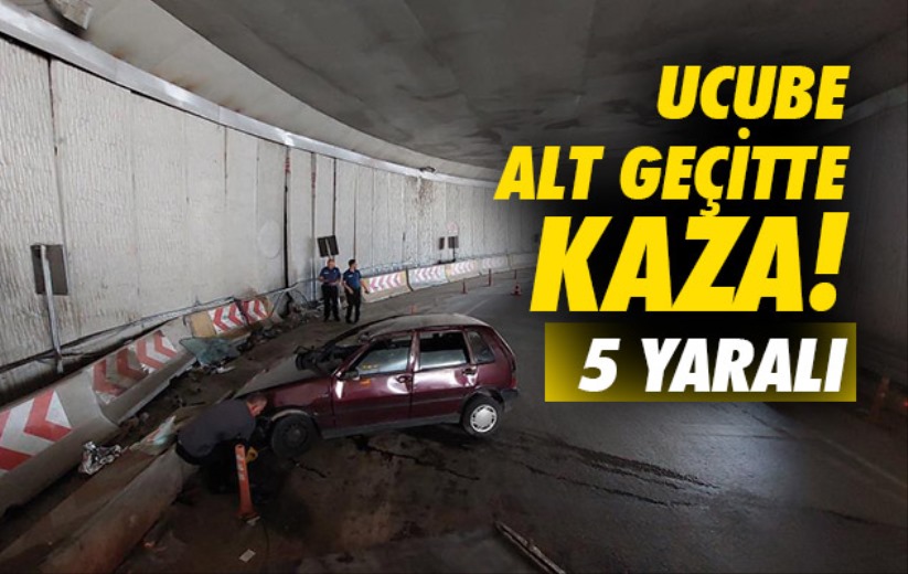 Samsun'daki ucube alt geçitte yine kaza: 5 yaralı