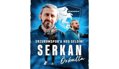 Erzurumspor'da Serkan Özbalta dönemi