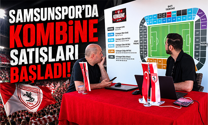 Samsunspor'da kombine satışları başladı