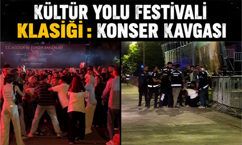 Kültür Yolu Festivali: Buray konserinde kavga