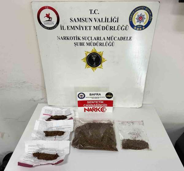 Bafra'da narkotik operasyonu: Uyuşturucu ticareti yaparken yakalandı