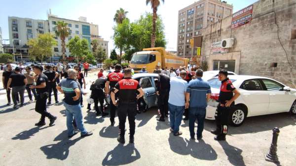 Dur ihtarına uymayan sürücü kaza yapınca yakalandı