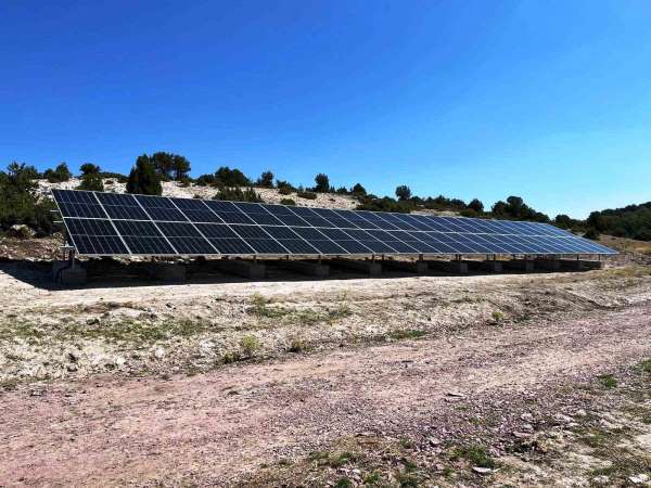 Kütahya'da 4 köyde yüzde 100 hibeyle güneş enerji sistemleri kuruldu