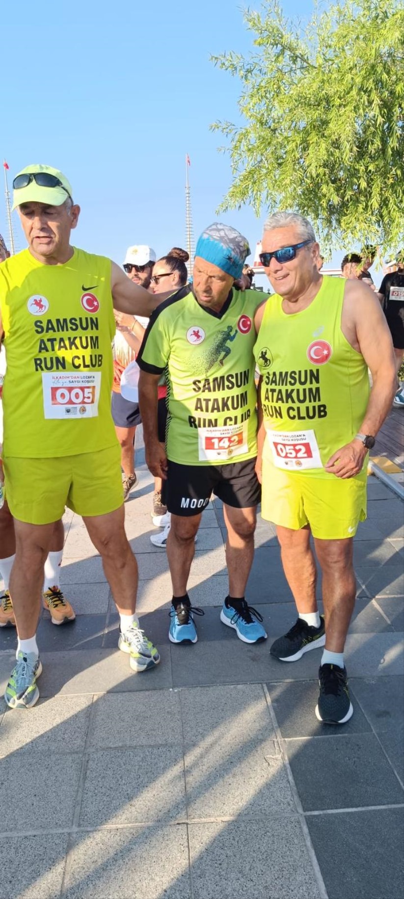 Samsunlular 'İlkadım'dan Lozan'a Ata'ya Saygı Koşusu' ile bir araya geldi
