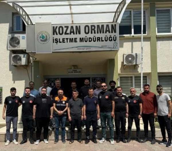Eskişehir'deki şehitler için Kozan'daki ormancılara taziye ziyareti