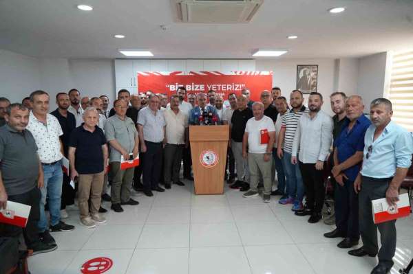 Esnaftan Samsunspor'a destek sözü
