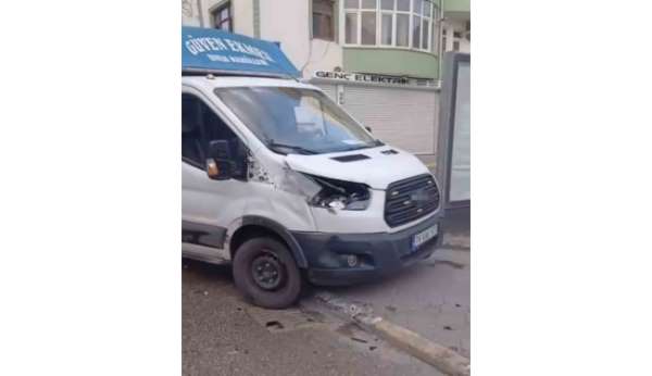 Iğdır'da maddi hasarlı kaza