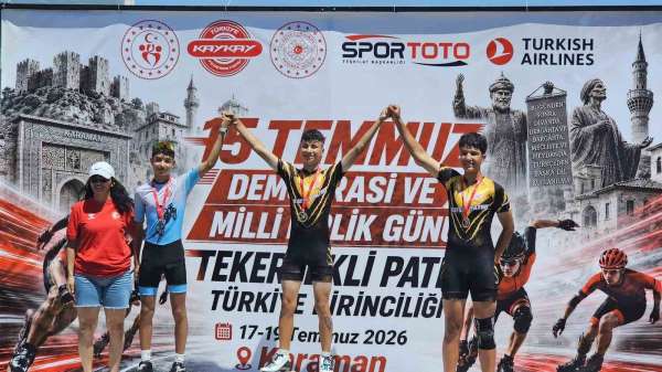 Kayserili patencilerden Karaman'da 7 madalya