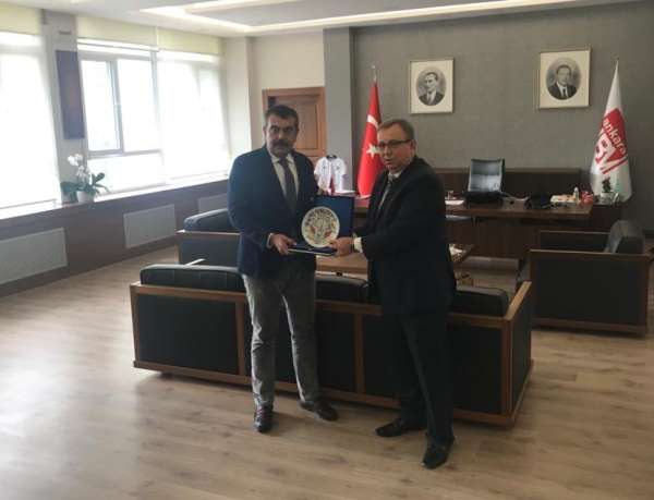 Rektör Tabakoğlu'ndan Ankara Hacı Bayram Veli Üniversitesine ziyaret 