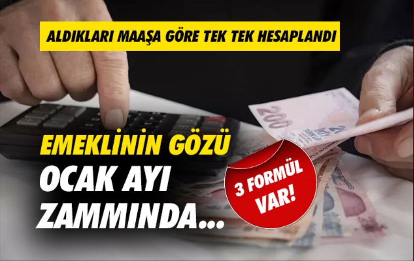 Emeklinin gözü ocak ayı zammında... 3 formül var!