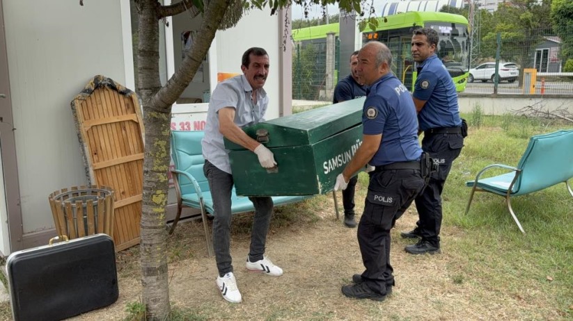 Samsun'da otobüs terminalinde ölü bulundu