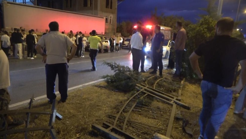 Samsun'da düğün konvoyunda kaza: Gelin hastaneye kaldırıldı