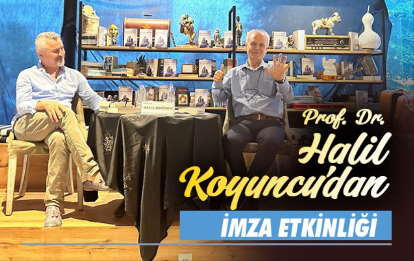 Prof. Dr. Halil Koyuncu'dan İmza Etkinliği 