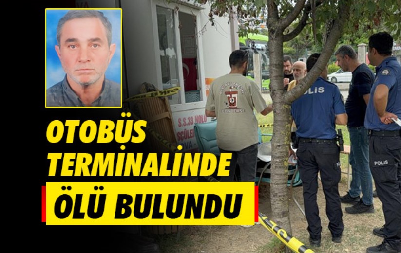 Samsun'da otobüs terminalinde ölü bulundu