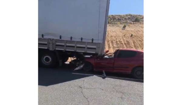 Kars'ta trafik kazası: 1 yaralı