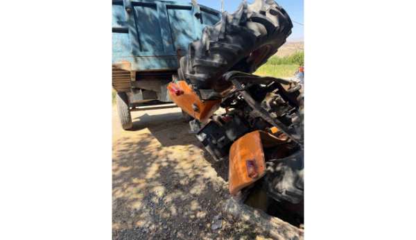 Malatya'da traktör kazası: 2 yaralı