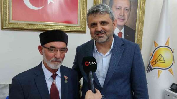 Şehit babasının Cumhurbaşkanı Erdoğan'a şiir okuma hayali gerçek oldu