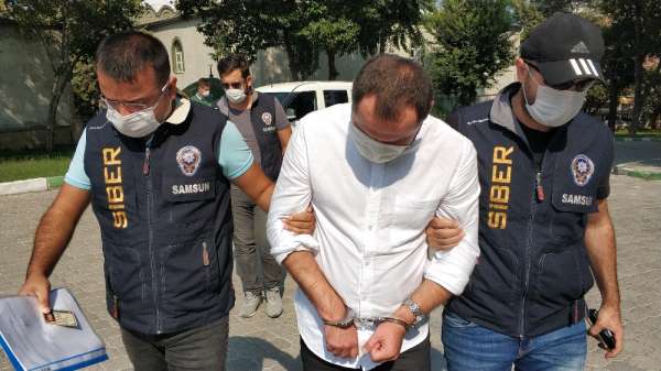 10 yıl hapis, 2 milyon lira da para cezası bulunan sanık, siber polisine yakalan
