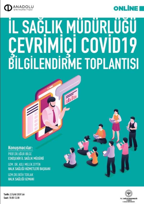 Anadolu Üniversitesi'nde Korona virüs bilgilendirme toplantısı yapıldı