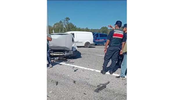 Zonguldak'ta trafik kazası; 5 yaralı