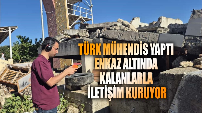 Türk mühendis yaptı: Depremde yıkılan binaları belirliyor 