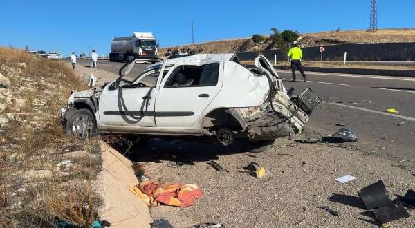 Bayburt'ta trafik kazası: 1 ölü