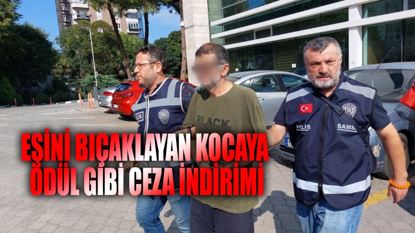 Eşini bıçaklayan kocaya ceza indirimi