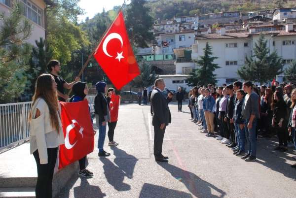 Lise öğrencilerinden Mehmetçiğe destek 