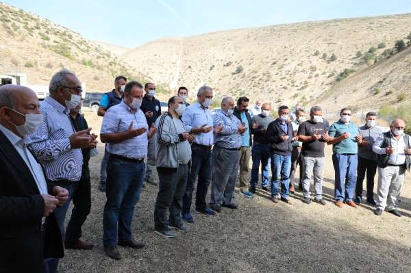 Başkan Üçok bereket ve bolluk için kurban kesti