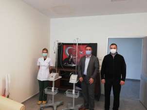 Boyabat TSO'dan pandemi hastanesine cihaz bağışı