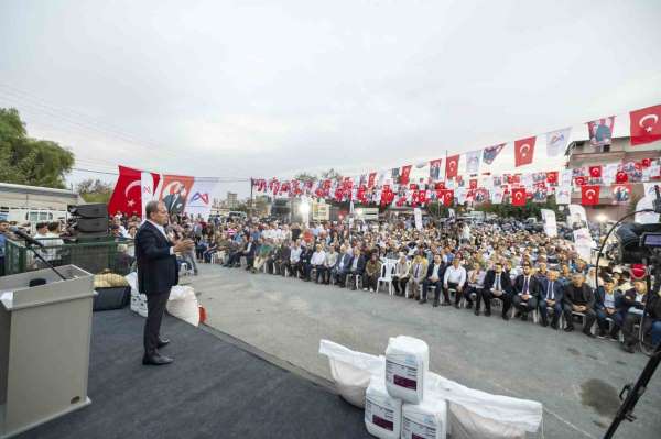 Mersin'de üreticiye 85 milyon liralık destek