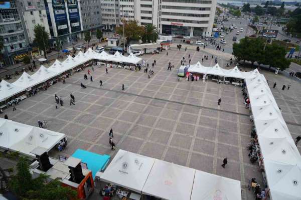 Samsun'da kadın eliyle üretilen ürünler görücüye çıktı