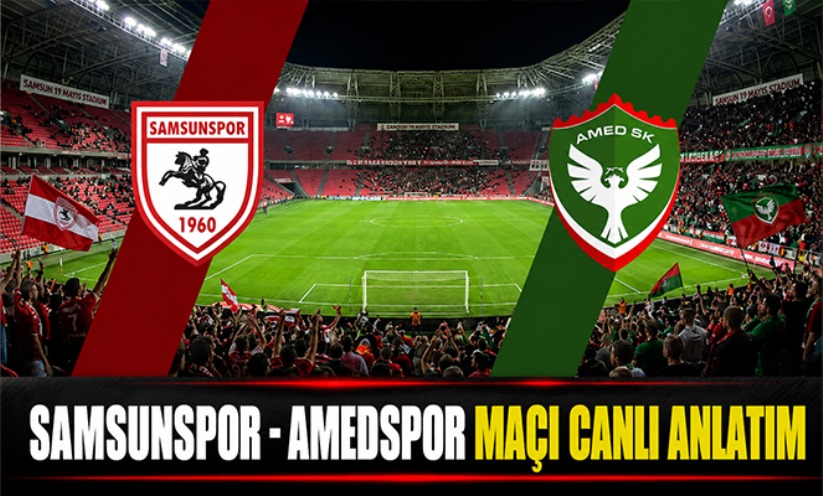 Samsunspor - Amedspor Karşılaşması Başladı!