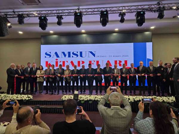 Samsun'da kitap şöleni başladı: 'Samsun Kitap Fuarı' açıldı