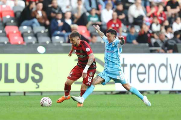 Trendyol Süper Lig: Gaziantep FK: 0 - Erzurumspor FK: 0