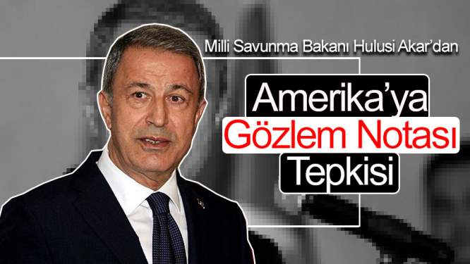 Amerika'ya Gözlem Notası Tepkisi