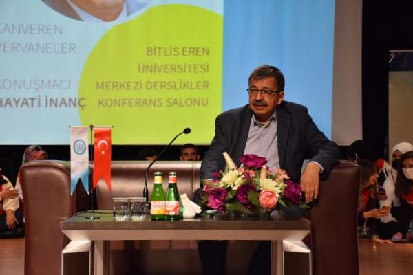 Bitlis Eren Üniversitesinde 'Hayati İnanç ile Can Veren Pervaneler' konferansı