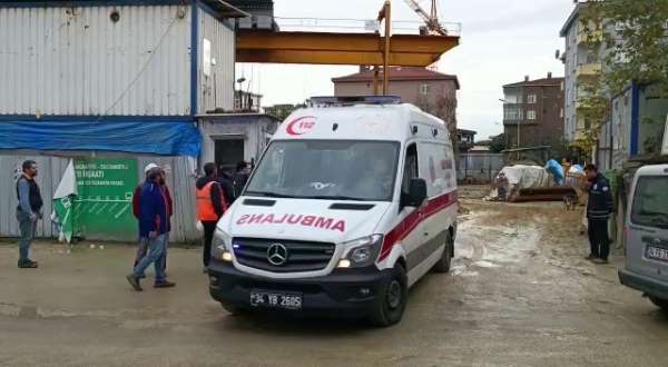Sancaktepe'de metro inşaatı alanında iş kazası: 1 yaralı - İstanbul haber