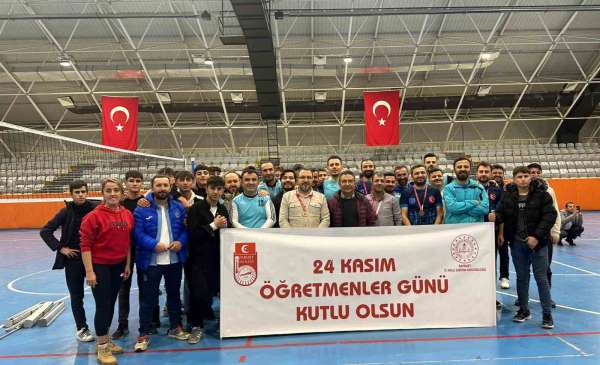 Öğretmenler Günü Voleybol Turnuvası'nın şampiyonu belli oldu