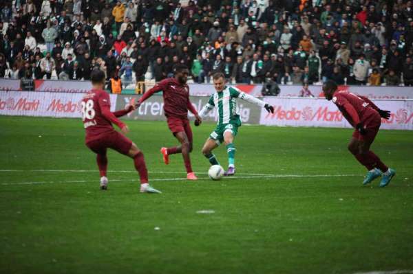 Trendyol Süper Lig: Konyaspor: 1 - Hatayspor: 1