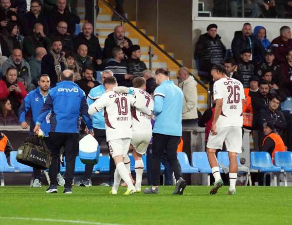 Trabzonspor'da Edin Visca sakatlandı