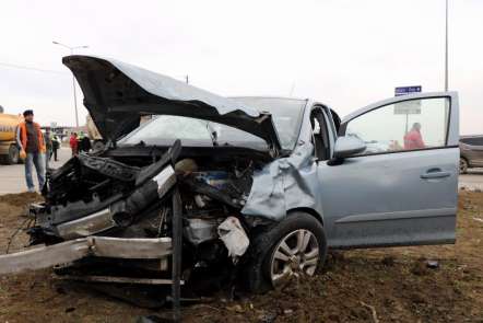 Samsun'da trafik kazası: 5 yaralı 