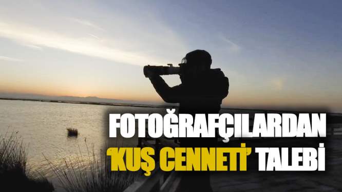 Samsun Haberleri: Fotoğrafçıların 'Kuş Cenneti' talebi 