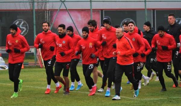 Eskişehirspor, Boluspor maçı hazırlıklarına devam etti 
