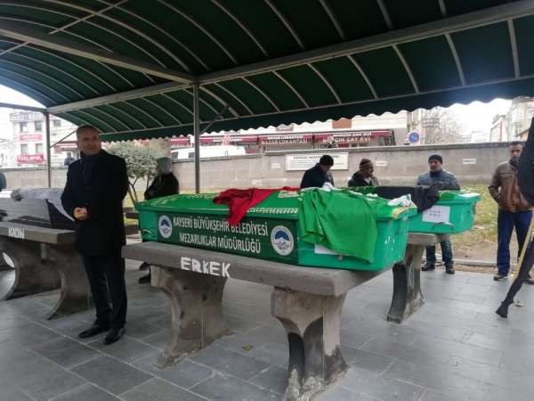 Kayseri Şekerspor'un genç oyuncusu, son yolculuğuna uğurlandı 