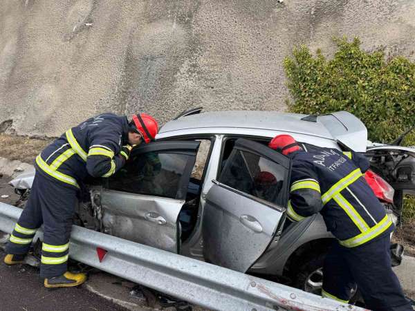 Niğde - Adana Otoyolu'nda kaza: 1 yaralı