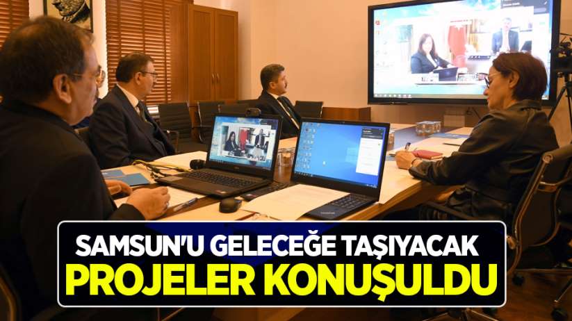 Başkan Mustafa Demir ile video konferanslı yatırım zirvesi