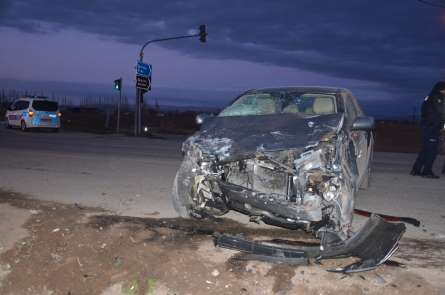 Elbistan'da trafik kazası: 1 yaralı 