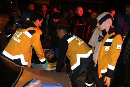 Halk otobüsünün otomobille çarpıştığı kazanın görüntüleri ortaya çıktı 